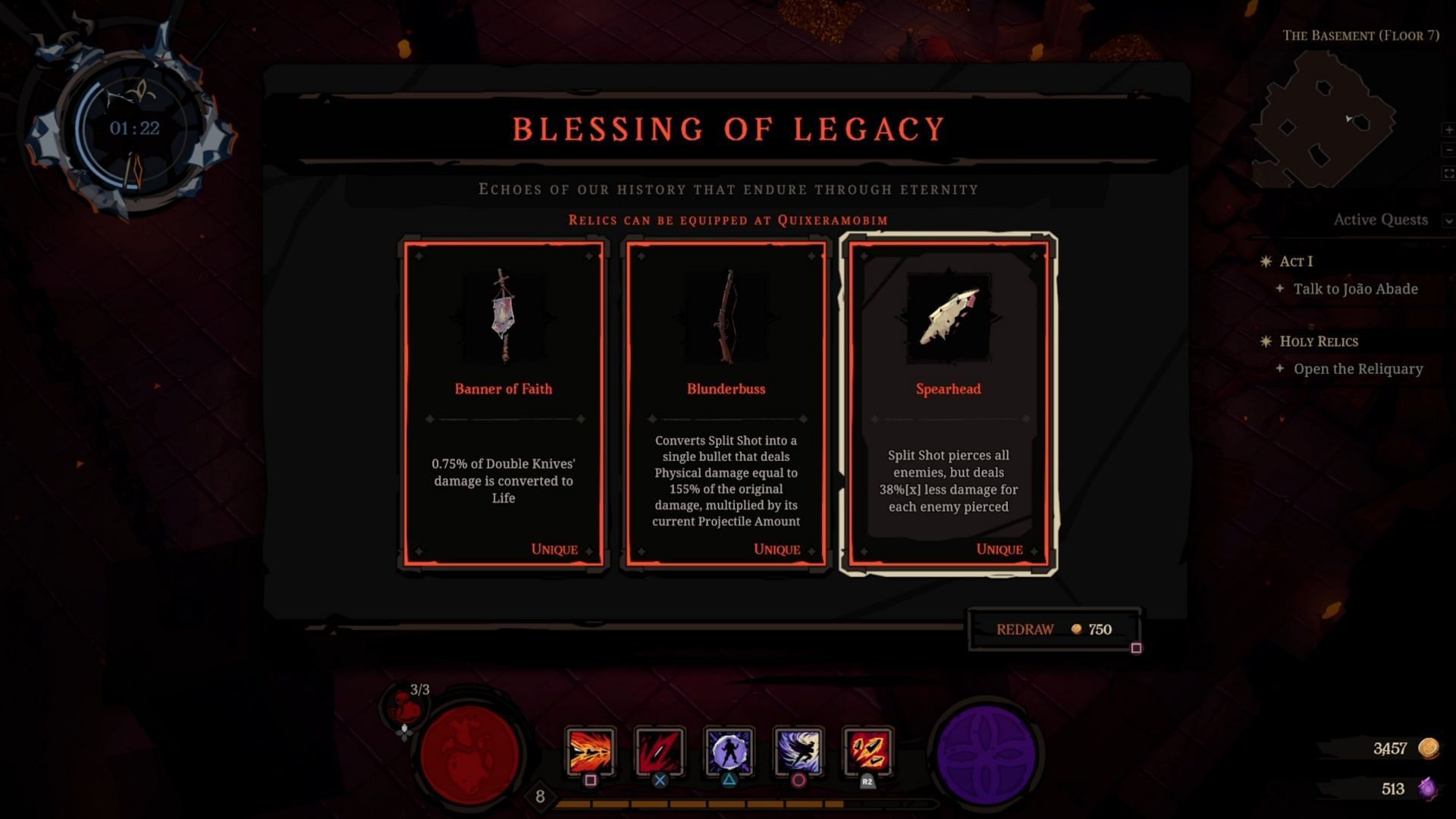 Perhaps you'll get lucky and find amazing Relics to equip (Image via Mad Mushroom)